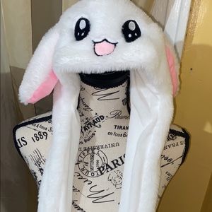 Cute Bunny Hat With Jumping Ears
